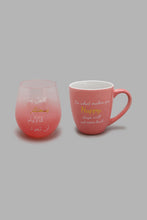 Load image into Gallery viewer, Redtag-Pink-Do-What-Makes-You-Happy-Days-Will-Not-Come-Back-Gift-Set-(2-Piece)-Mugs-Home-Dining-
