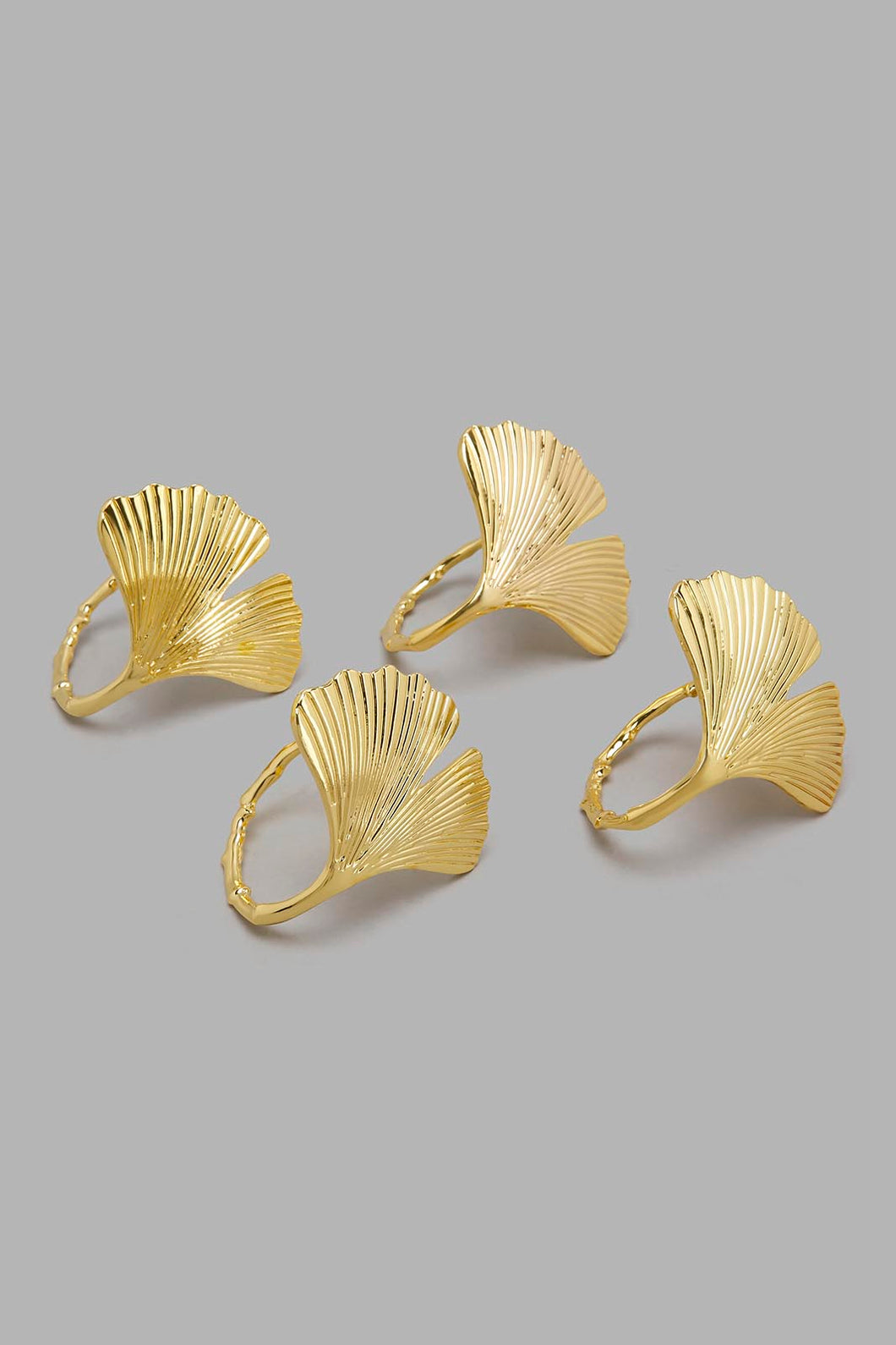 Redtag-Gold-Napkin-Ring-(4-Piece)-Napkin-Rings-Home-Dining-