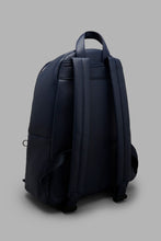 تنزيل الصورة على معرض الصور، Redtag-Navy-With-Multicolour-Stripe-Backpack-Backpacks-Men&#39;s-
