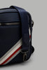 Redtag-Navy-With-Multicolour-Stripe-Cross-Body-Bag-Messenger-Bags-Men's-