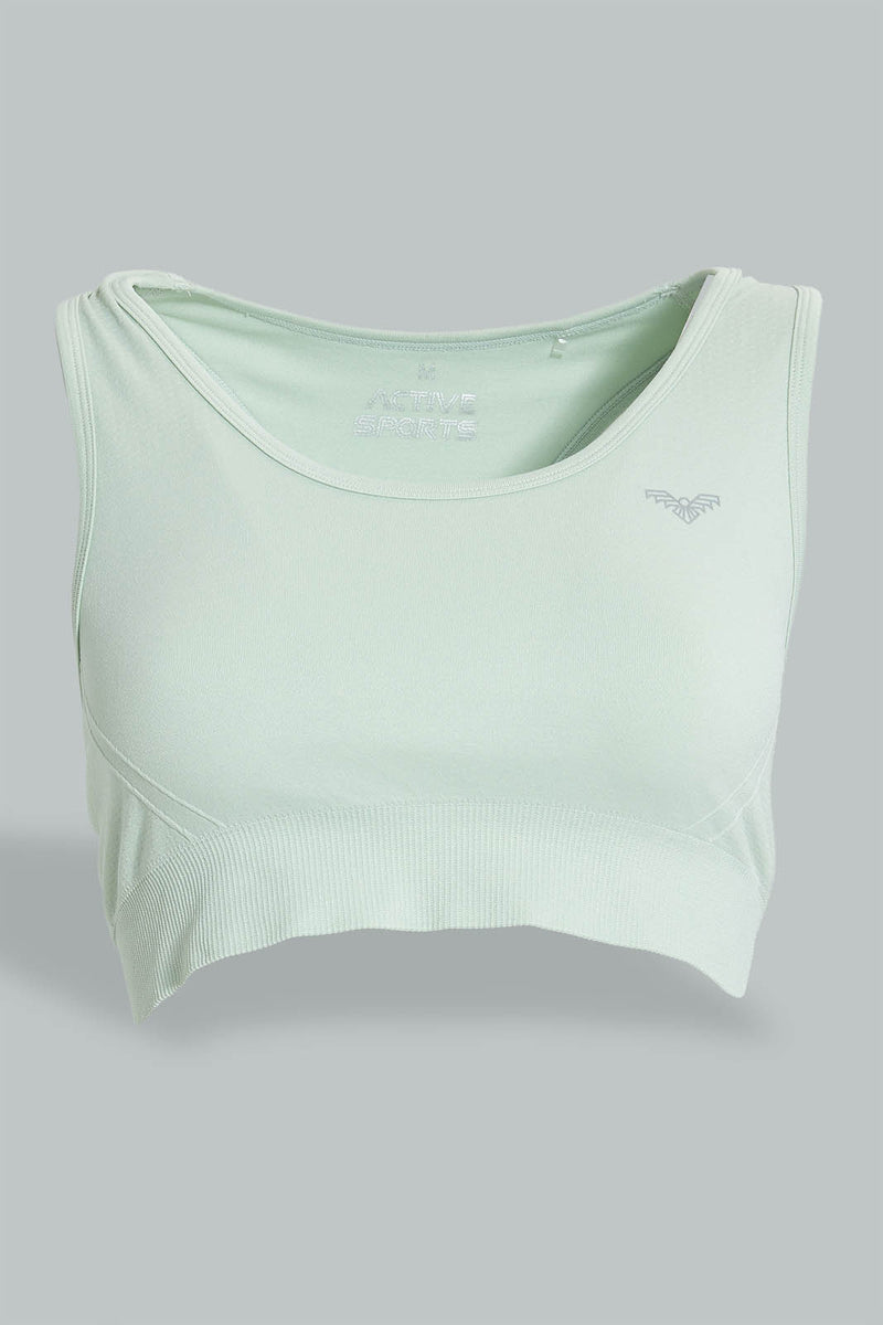 Mint Sport Bra For Women