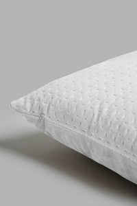 Redtag-Ivory-Velvet-Cushion-Cushions-Home-Bedroom-