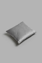 Load image into Gallery viewer, Redtag-Grey-Velvet-Cushion-Cushions-Home-Bedroom-
