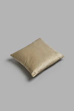 Load image into Gallery viewer, Redtag-Beige-Velvet-Cushion-Cushions-Home-Bedroom-
