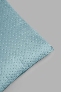 Redtag-Teal-Velvet-Cushion-Cushions-Home-Bedroom-