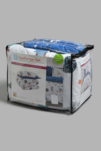 Load image into Gallery viewer, Redtag-Blue-Space-Craft-Print-2-Piece-Comforter-Set-(Kids)-Kids-Comforters-Home-Bedroom-
