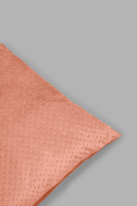 Redtag-Pink-Velvet-Cushion-Colour:Pink,-Filter:Home-Bedroom,-HMW-BED-Cushions,-New-In,-New-In-HMW-BED,-Non-Sale,-S22B,-Section:Homewares-Home-Bedroom-