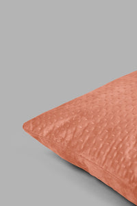 Redtag-Pink-Velvet-Cushion-Colour:Pink,-Filter:Home-Bedroom,-HMW-BED-Cushions,-New-In,-New-In-HMW-BED,-Non-Sale,-S22B,-Section:Homewares-Home-Bedroom-