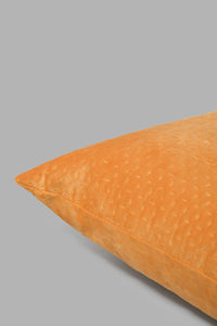 Redtag-Mustard-Velvet-Cushion-Cushions-Home-Bedroom-