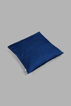 تنزيل الصورة على معرض الصور، Redtag-Navy-Velvet-Cushion-Colour:Navy,-Filter:Home-Bedroom,-HMW-BED-Cushions,-New-In,-New-In-HMW-BED,-Non-Sale,-S22B,-Section:Homewares-Home-Bedroom-
