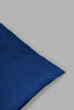 Redtag-Navy-Velvet-Cushion-Colour:Navy,-Filter:Home-Bedroom,-HMW-BED-Cushions,-New-In,-New-In-HMW-BED,-Non-Sale,-S22B,-Section:Homewares-Home-Bedroom-