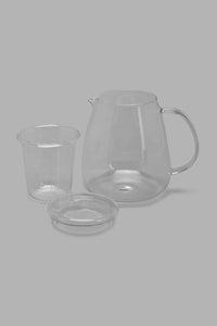 Redtag-Clear-Glass-Teapot-With-Infuser-Tea-Pot-Home-Dining-