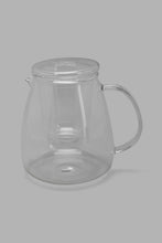 تنزيل الصورة على معرض الصور، Redtag-Clear-Glass-Teapot-With-Infuser-Tea-Pot-Home-Dining-
