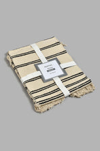 تنزيل الصورة على معرض الصور، Redtag-Off-White-Stripe-Pattern-Runner-Rugs-Home-Decor-
