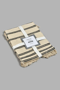 Redtag-Off-White-Stripe-Pattern-Runner-Rugs-Home-Decor-