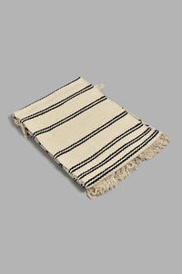 Redtag-Off-White-Stripe-Pattern-Runner-Rugs-Home-Decor-