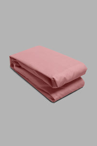 Pink Fitted Sheet (Single Size)
