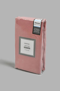 Pink Fitted Sheet (Double Size)