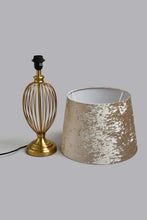 تنزيل الصورة على معرض الصور، Redtag-Gold-Dome-Shape-Metal-Table-Lamp-Table-Lamps-Home-Decor-
