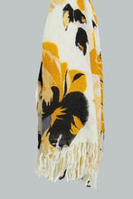 Load image into Gallery viewer, Redtag-White-Floral-Printred-Knitted-Scarfs-Scarves-Women-
