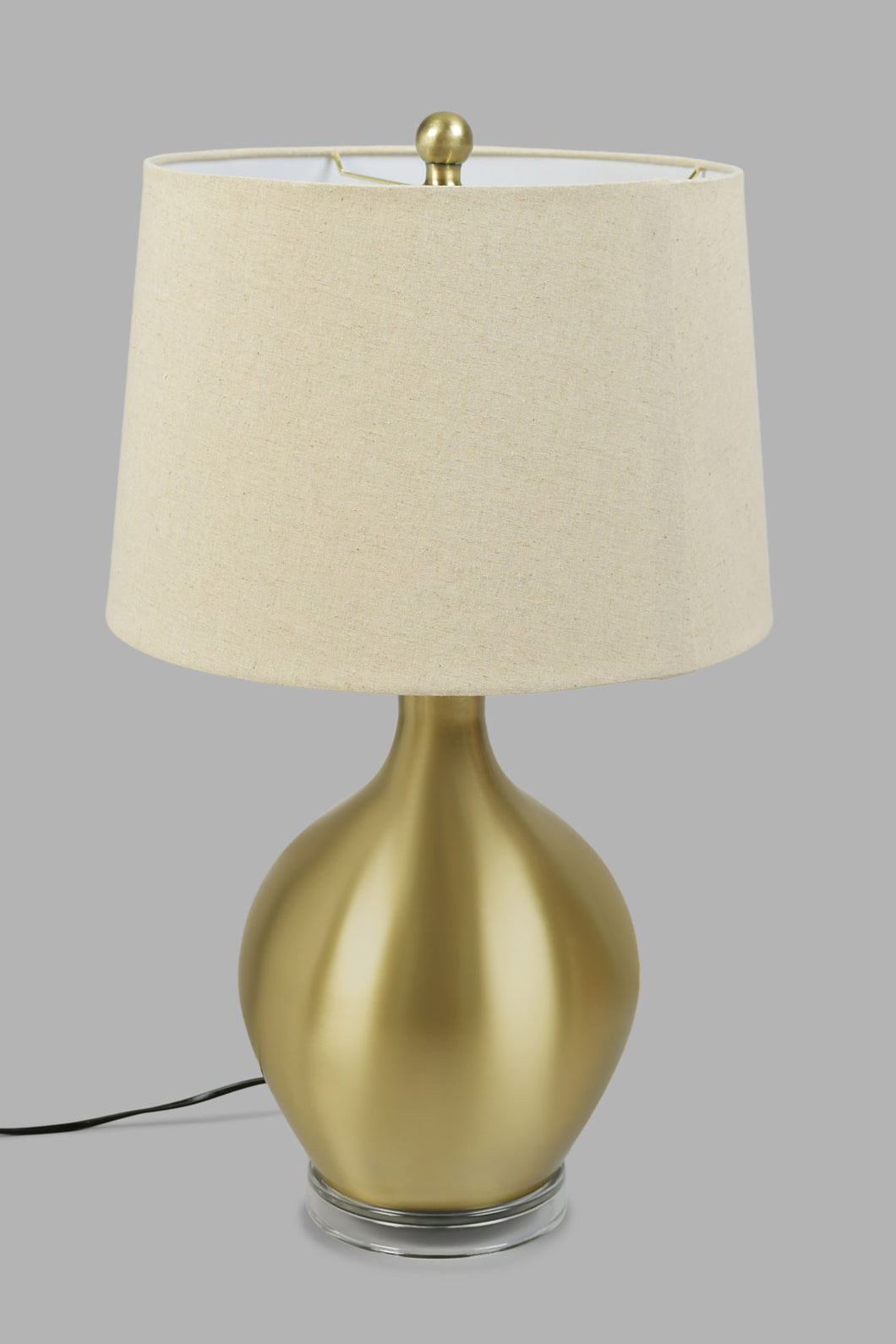 Redtag-Gold-Metal-Table-Lamp-Colour:Gold,-Filter:Home-Decor,-HMW-HOM-Table-Lamps,-HOM-PHANTASMAGORIA-1,-New-In,-New-In-HMW-HOM,-Non-Sale,-Section:Homewares,-W21B-Home-Decor-