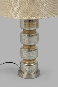 Redtag-Beige-Mercury-Glass-&-Jute-Pillar-Table-Lamp-Table-Lamps-Home-Decor-