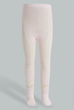 Load image into Gallery viewer, Redtag-Pink-Single-Pack-Tight-&amp;-Stockings-Tights-&amp;-Stockings-Infant-Girls-3 to 24 Months
