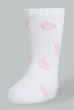 Load image into Gallery viewer, Redtag-Assorted-4-Pack-Socks-Full-Length-Infant-Girls-3 to 24 Months
