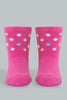 Redtag-Assorted-4-Pack-Socks-Full-Length-Infant-Girls-3 to 24 Months