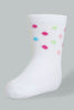 Redtag-Assorted-4-Pack-Socks-Full-Length-Infant-Girls-3 to 24 Months