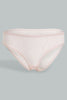 Redtag-Ivory/Dusty-Pink-Flock-Printed-Brazilian-Brief-(2-Pack)-Briefs-Brazilian-Women's-