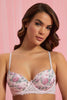 Redtag-Pink-Floral-Printed/Dusty-Pink-Plain-Padded-T-Shirt-Bra-(2-Pack)-T-Shirt-Bras-Women's-