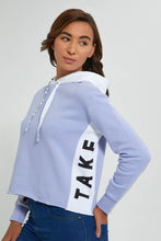 Load image into Gallery viewer, Redtag-Mint-Printed-Hooded-SweaT-Shirt-Sweatshirts-Women&#39;s-0
