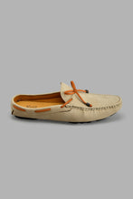 Load image into Gallery viewer, Redtag-Beige-Mule-With-Bow-Trim-Colour:Beige,-Filter:Men&#39;s-Footwear,-Men-Casual-Shoes,-New-In,-New-In-Men-FOO,-Non-Sale,-S22A,-Section:Men-Men&#39;s-
