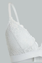 Load image into Gallery viewer, Redtag-Sage/Pale-Pink-Plain-Lace-Padded-Non-Wired-Bra-(2-Pack)-Padded-Non-Wired-Women's-
