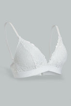 Load image into Gallery viewer, Redtag-Sage/Pale-Pink-Plain-Lace-Padded-Non-Wired-Bra-(2-Pack)-Padded-Non-Wired-Women's-
