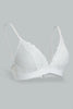 Redtag-Sage/Pale-Pink-Plain-Lace-Padded-Non-Wired-Bra-(2-Pack)-Padded-Non-Wired-Women's-