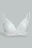 Redtag-Sage/Pale-Pink-Plain-Lace-Padded-Non-Wired-Bra-(2-Pack)-Padded-Non-Wired-Women's-