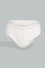 Redtag-Sage/Pale-Pink-Plain-Lace-Boyleg-Brief-(2-Pack)-Briefs-Boyleg-Women's-