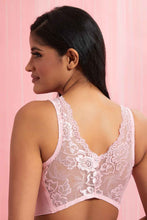 Load image into Gallery viewer, Pink Lace Comfort Bra
