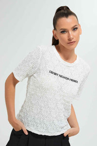 Redtag-White-Textured-Top-Celebrity-Tops,-Colour:White,-Filter:Women's-Clothing,-New-In,-New-In-LDC,-Non-Sale,-S22B,-Section:Women-Women's-