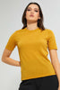 Redtag-Yellow-Textured-Top-Tops-Women's-0