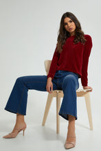 تنزيل الصورة على معرض الصور، Redtag-Chenille-High-Low-Pullover-Ponchos-Women&#39;s-
