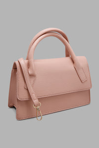 Redtag-Pink-Crossbody-With-Textured-Colour:Pale-Pink,-Filter:Women's-Accessories,-New-In,-New-In-Women-ACC,-Non-Sale,-W21B,-Women-Handbags-Women-