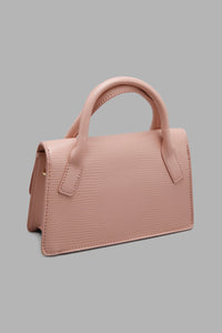 Redtag-Pink-Crossbody-With-Textured-Colour:Pale-Pink,-Filter:Women's-Accessories,-New-In,-New-In-Women-ACC,-Non-Sale,-W21B,-Women-Handbags-Women-