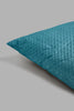 Redtag-Teal-Pinsonic-Velvet-Floor-Cushion-Floor-Cushions-Home-Bedroom-