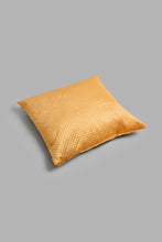 Load image into Gallery viewer, Redtag-Gold-Pinsonic-Velvet-Floor-Cushion-Floor-Cushions-Home-Bedroom-
