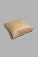 Load image into Gallery viewer, Redtag-Beige-Pinsonic-Velvet-Floor-Cushion-Floor-Cushions-Home-Bedroom-
