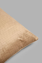 Load image into Gallery viewer, Redtag-Beige-Pinsonic-Velvet-Floor-Cushion-Floor-Cushions-Home-Bedroom-
