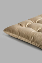 Load image into Gallery viewer, Redtag-Beige-Velvet-Chair-Pad-Chairpads-Home-Bedroom-
